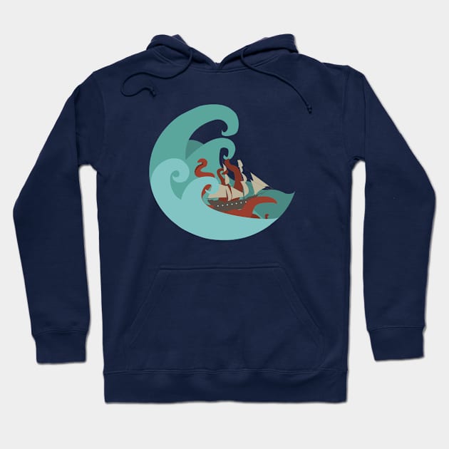 Up From The Deep Hoodie by megkpart